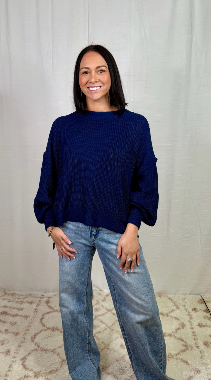 Navy Need Sweater