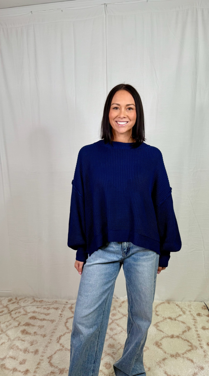 Navy Need Sweater
