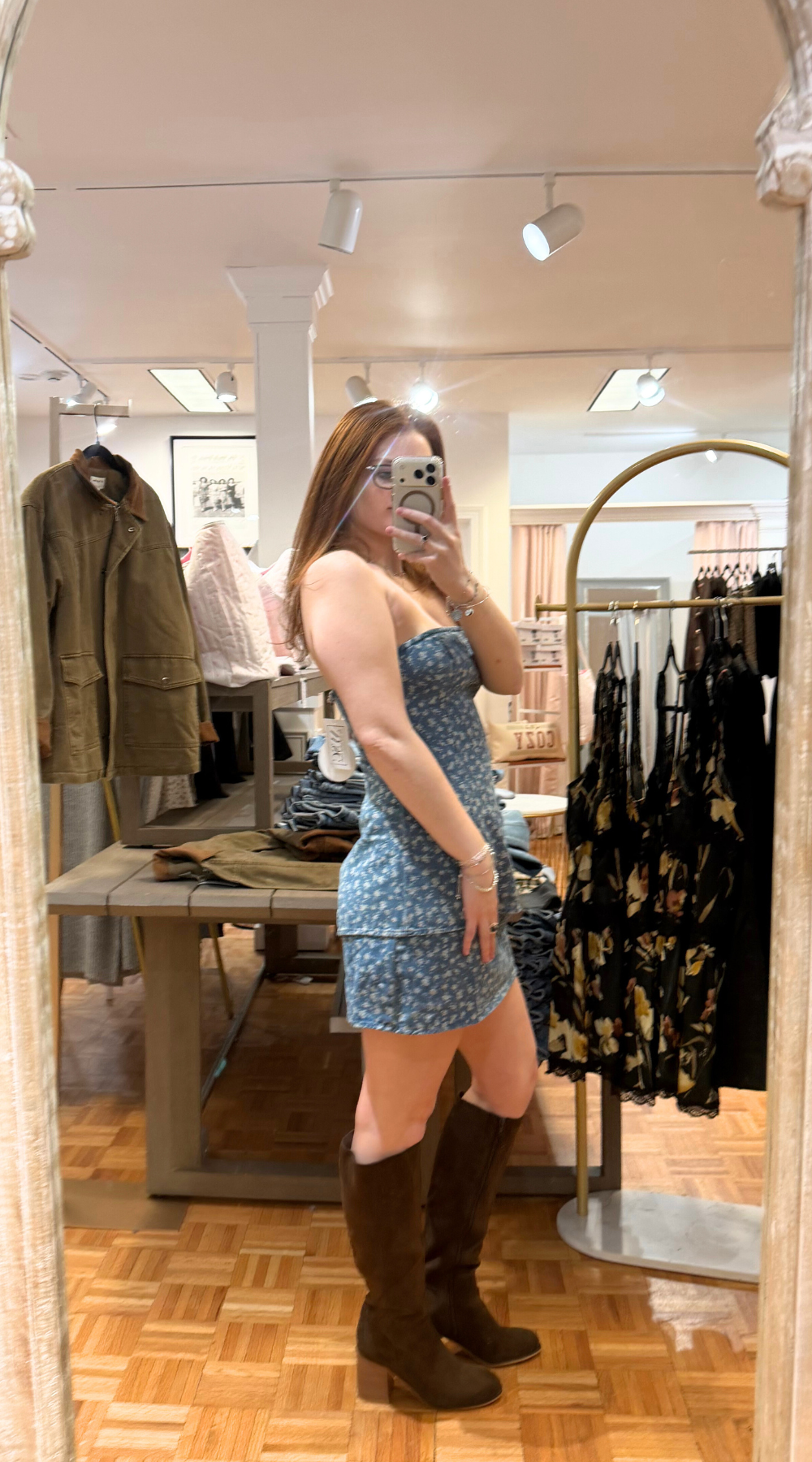 Womanizer Mini Denim Dress