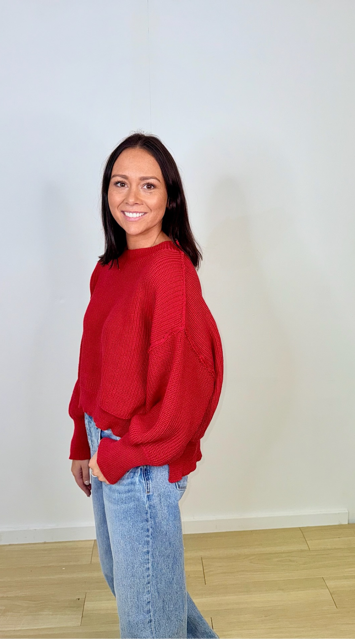 Red Lights Sweater
