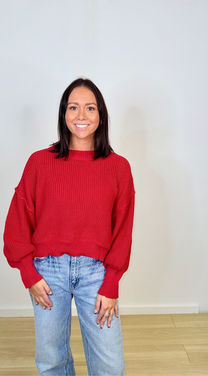 Red Lights Sweater