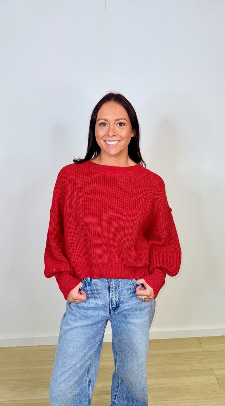 Red Lights Sweater