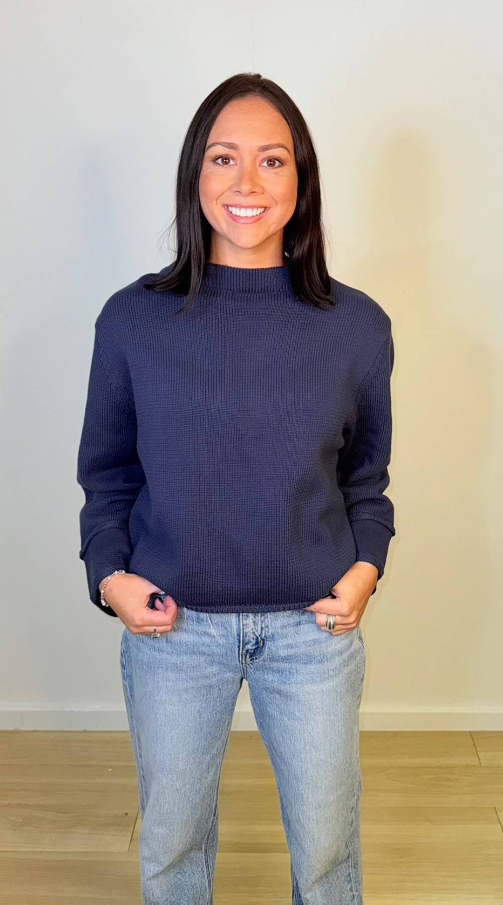 Please Stay Sweater Top