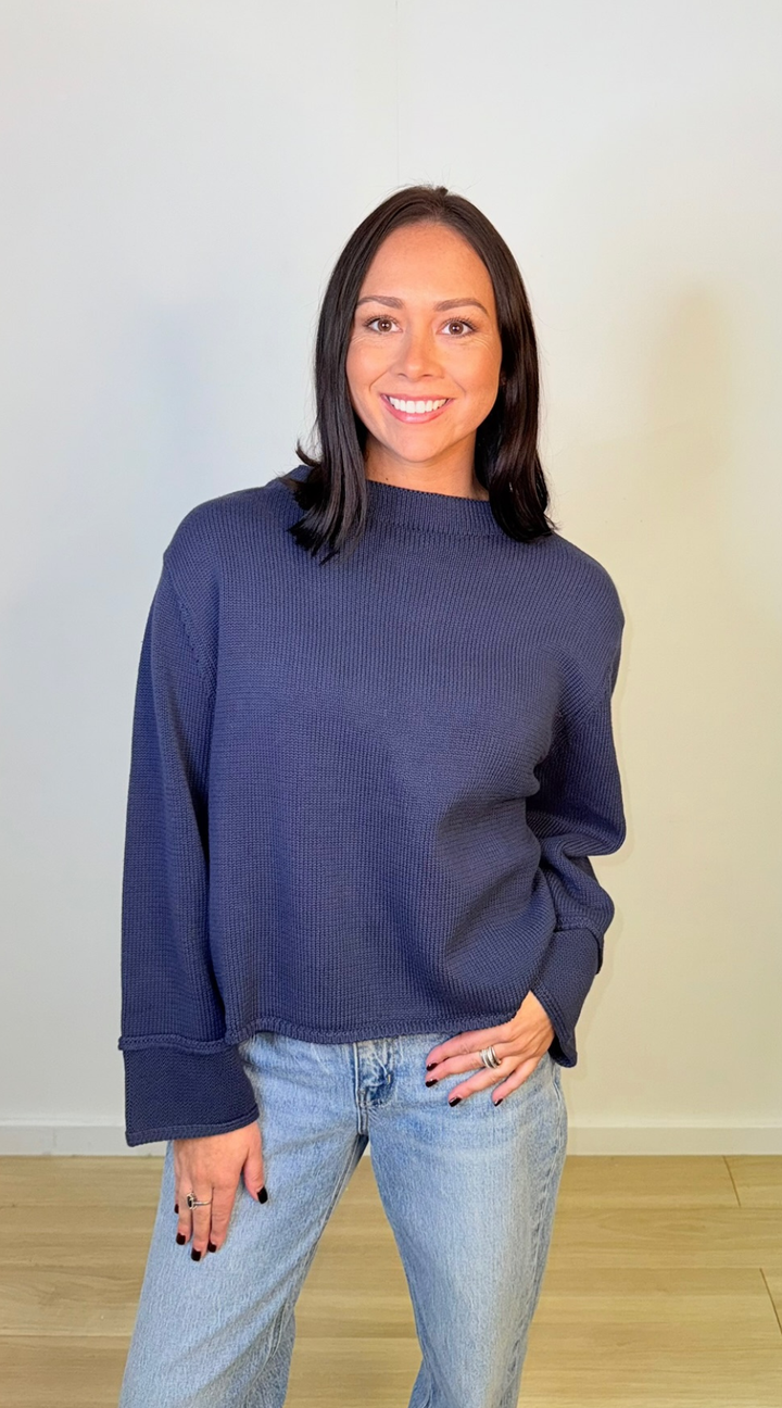 Please Stay Sweater Top