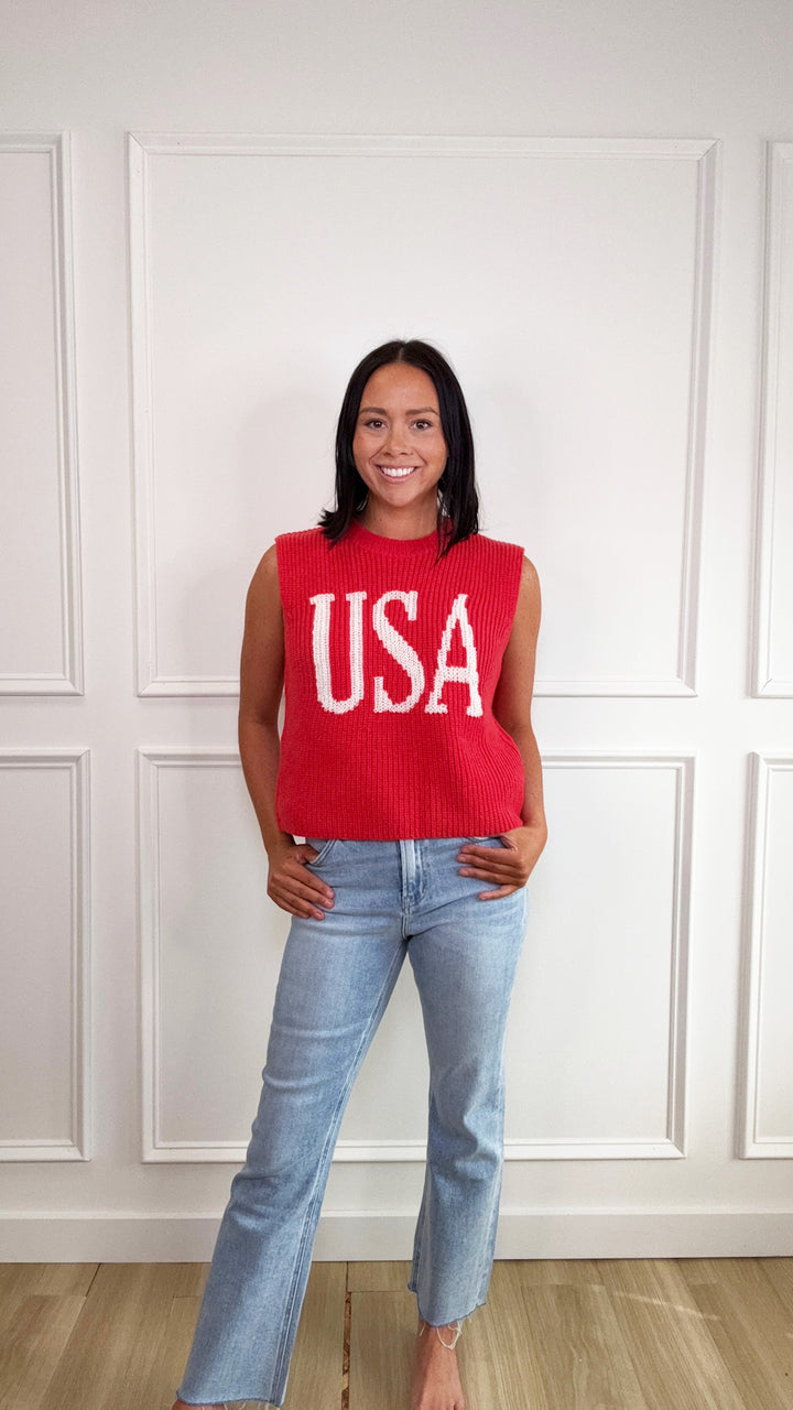 Americana Dream Sweater Top