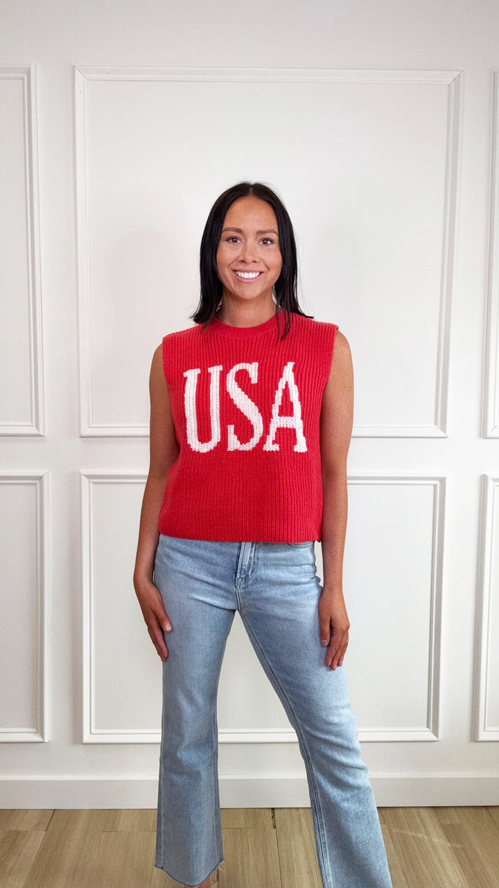 Americana Dream Sweater Top