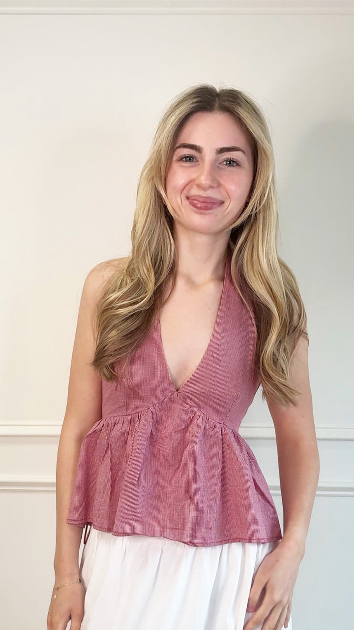 Americana Sweetheart Flare Top