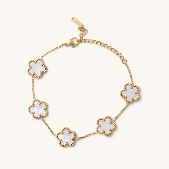 Silver Flora Bracelet