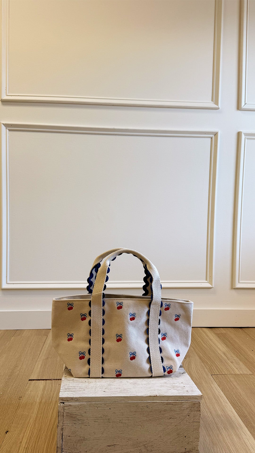 Cherry Icons Mini Tote