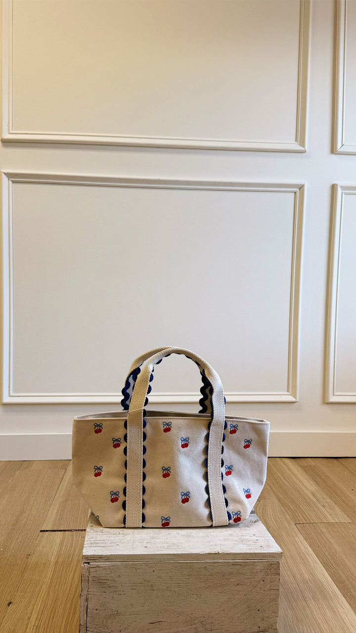 Cherry Icons Mini Tote