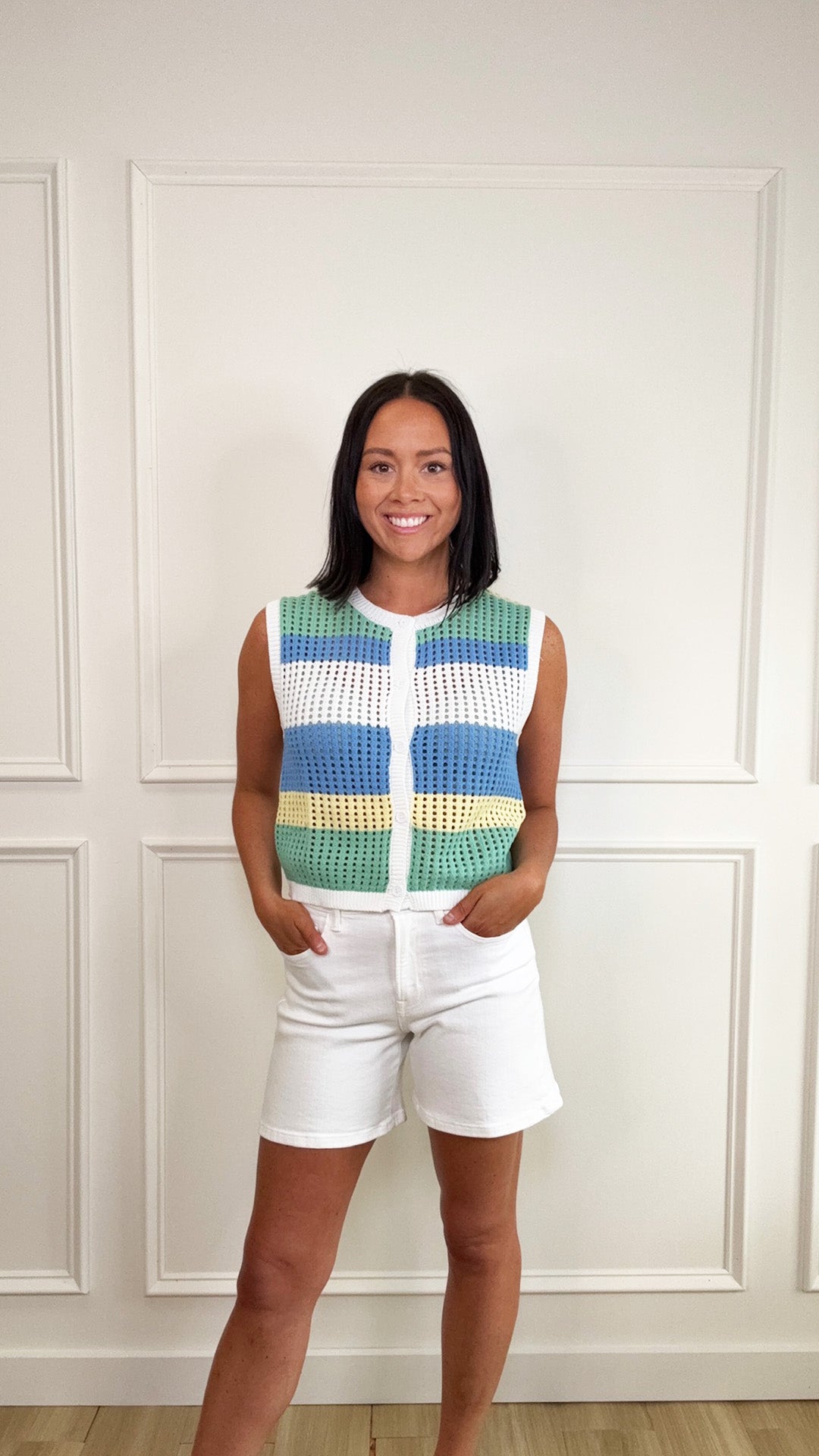 Coastal Colorblock Knit Top