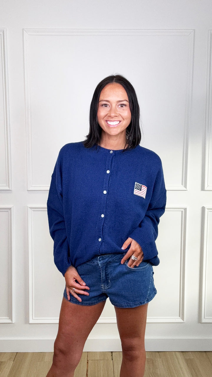 Flag Cardigan