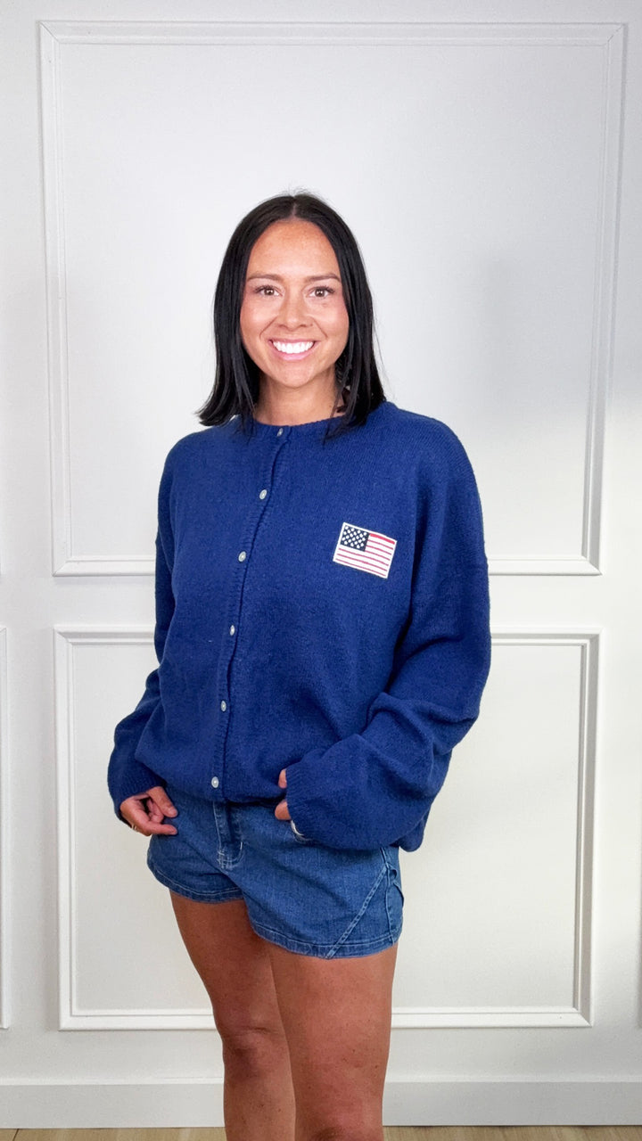 Flag Cardigan