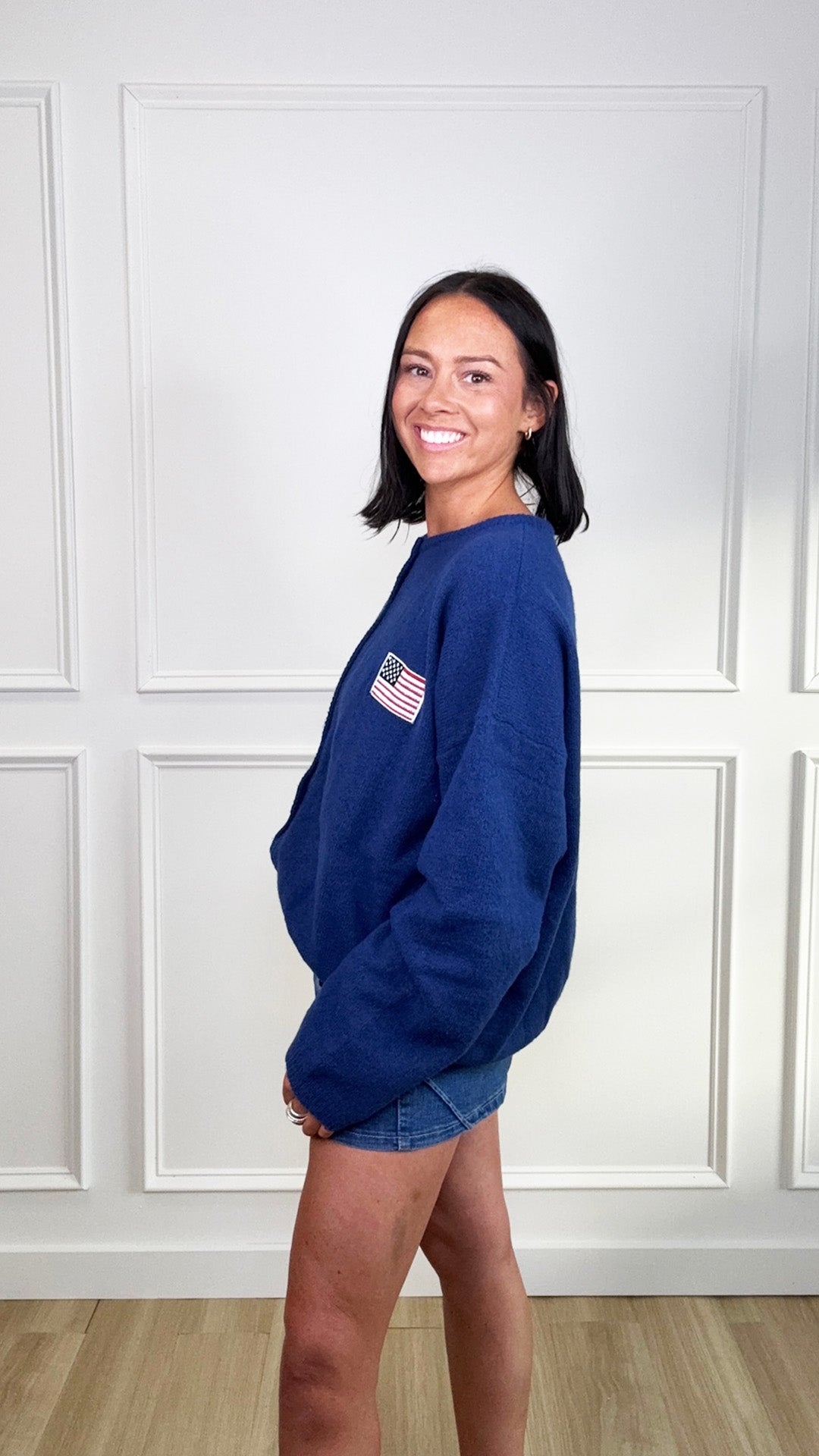 Flag Cardigan