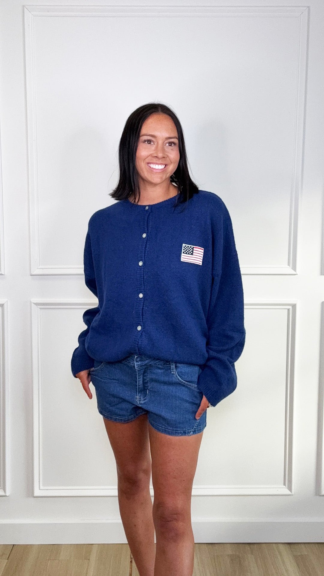 Flag Cardigan