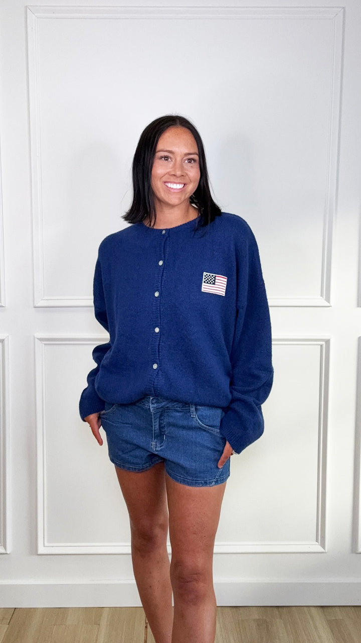 Flag Cardigan