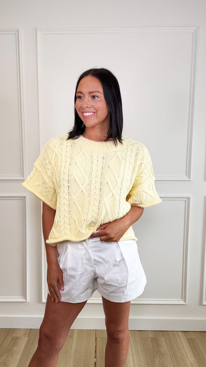 Golden Hour Knit Top