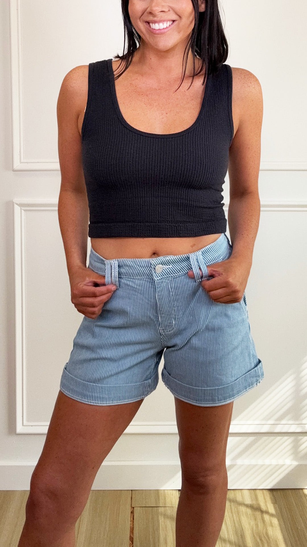 Ocean Breeze High Rise Shorts