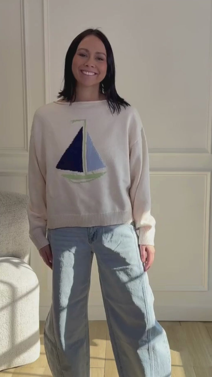 Boat Sweater Top