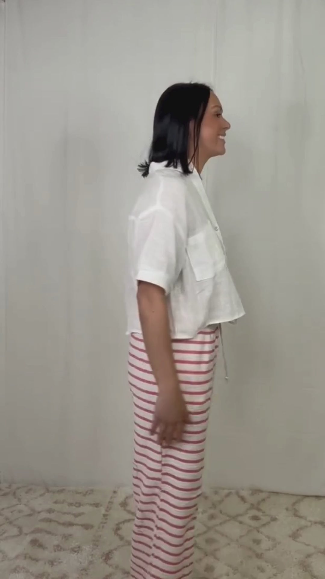 Gimme More Red Stripe Lounge Pants