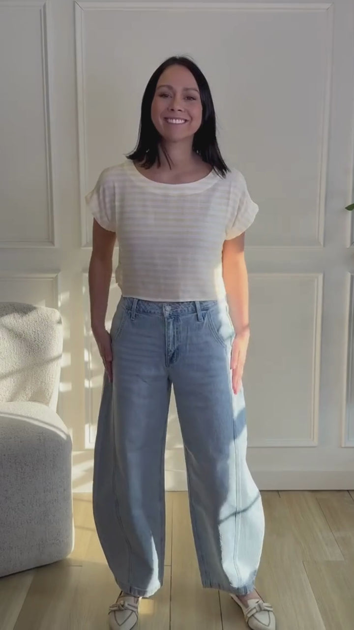 Petal Line Top