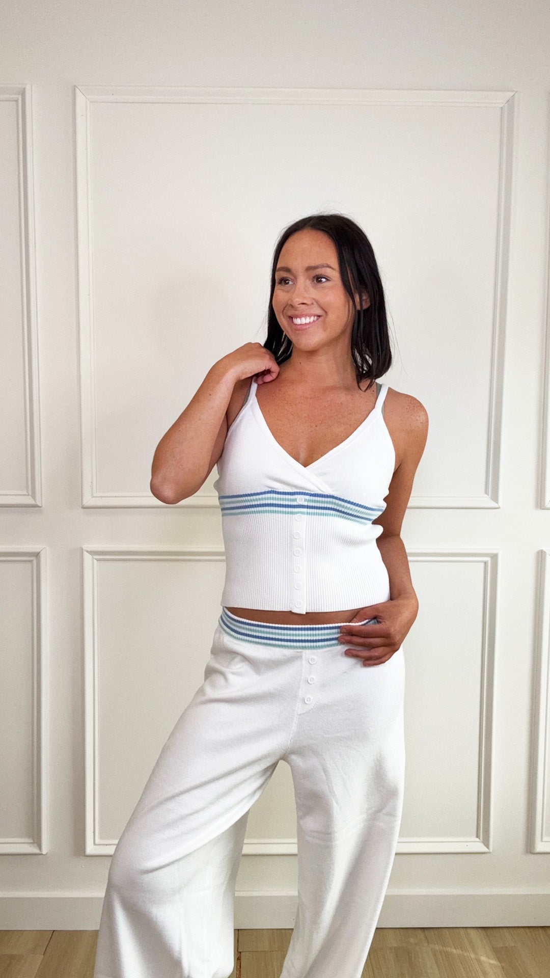 Seabreeze Ribbed Tank