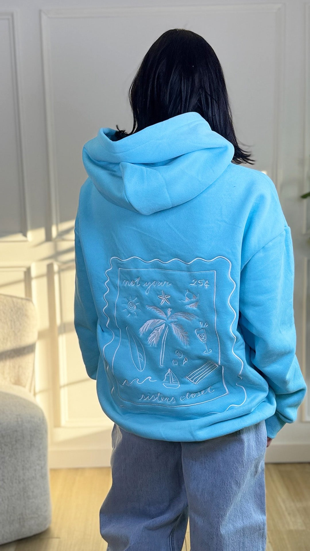 Tropics Blue Sweatshirt