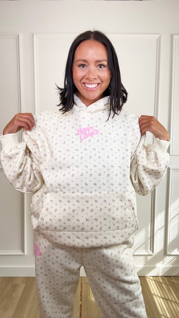Vintage Flower Sweatshirts Happy Camp3r